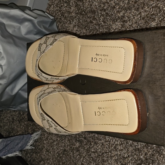 GUCCI ORIGINAL SABBIA TESSUTTO 7B - Picture 3 of 10